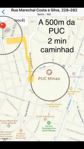 Kitnet em Betim mobiliada com internet , próx a PUC - Foto 5