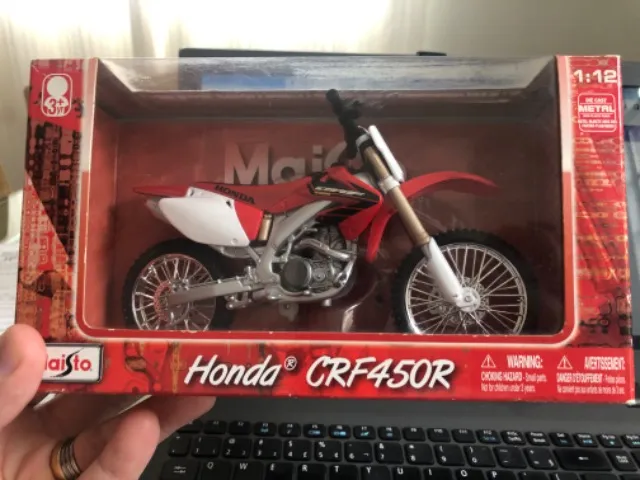 Miniatura Yamaha Ttr 250 Trilha Motocross 1/18 Maisto Moto - A.R