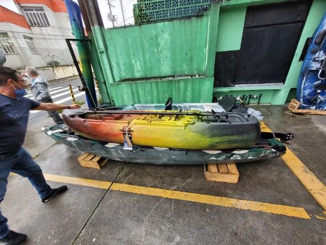 Caiaque Hunter Fishing 285 Novo com Nota Fiscal avalio trocas e parcelamos ATÉ  21  - Foto 6