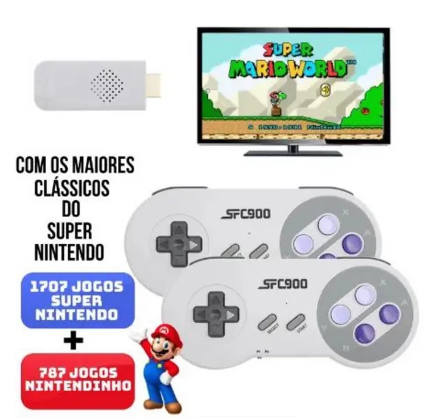 Controle Super Nintendo Entrada Usb Jogos Emulador Pc - Mgb brasil