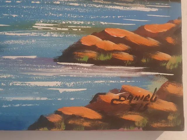 Quadro barcos da ilha - Foto 3