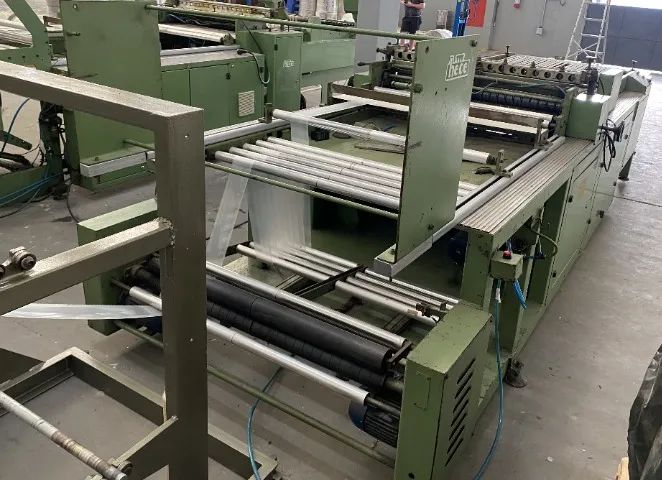 MÁQUINA CORTE E SOLDA HECE 1100 ANO 2001 PISTA DUPLA - Foto 5