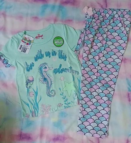 Pijama infantil feminino Abrange unidade  - Foto 3