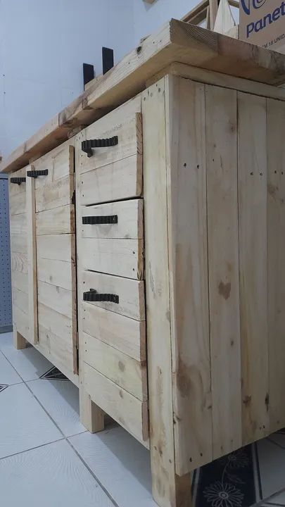 Bancada Multifuncional em Cedro Japonês  - Foto 2