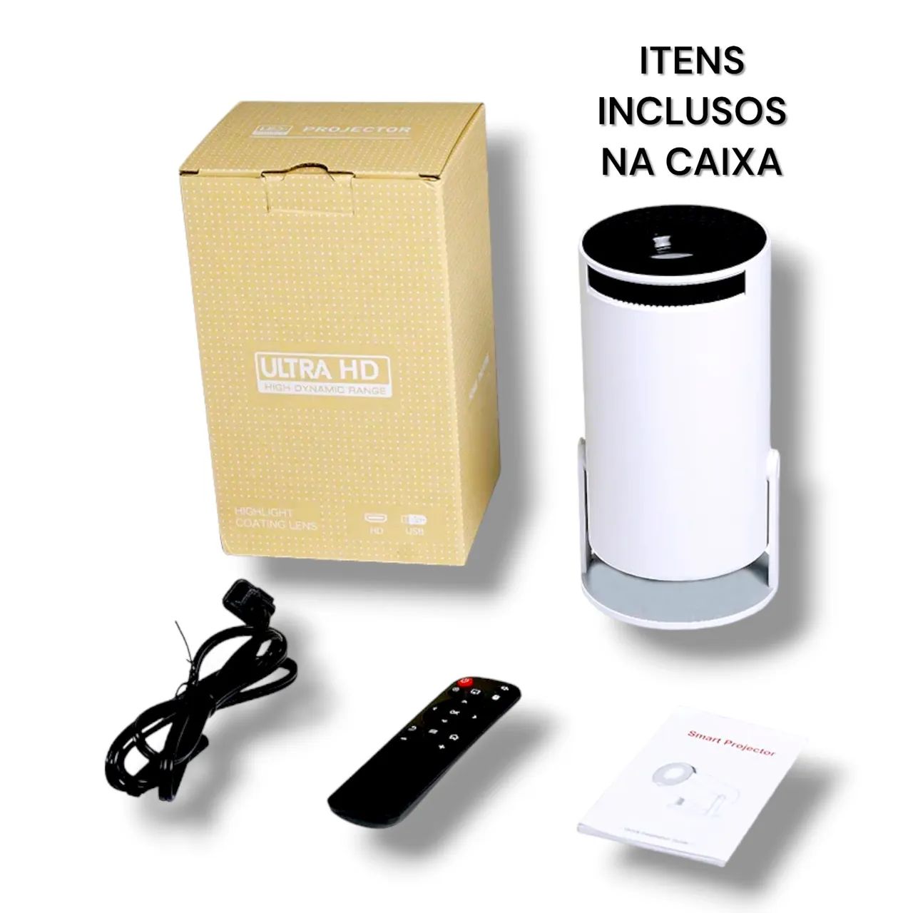 Projetor Smart Android Magcubic HY300 HD+ Wi-Fi (Versão Grande)  - Foto 4
