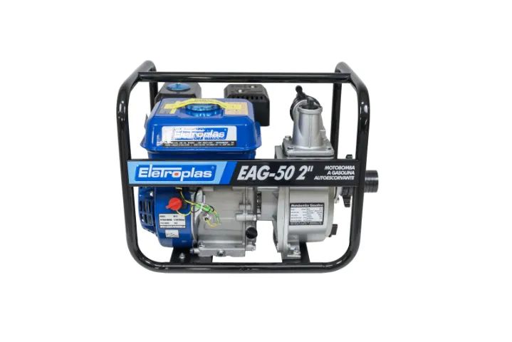 MOTOBOMBA AUTOESCORVANTE A COMBUSTÃO GASOLINA 7Hp EAG50-1 - Foto 2