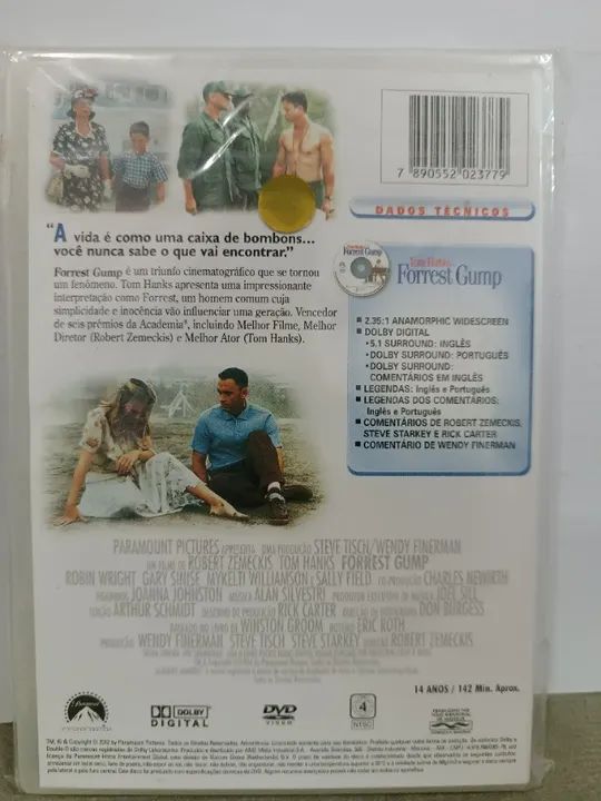 DVD Forrest Gump - O Contador de Histórias - Foto 2