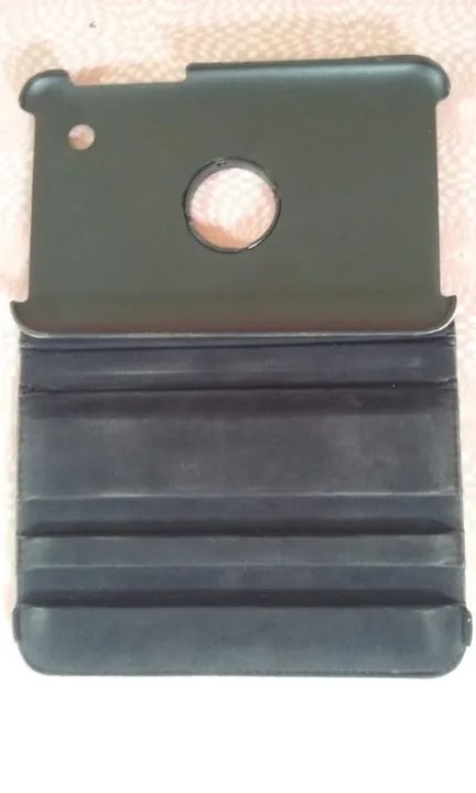Capa case Tablet 7" Polegadas Giratória Preta - Proteção e Versatilidade para Seu Disposit - Foto 5