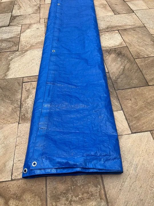 Lona politileno azul nova sem uso  - Foto 5