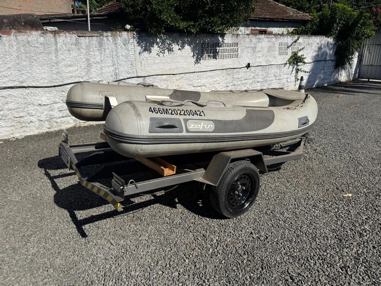 Bote zefir 3,2 metros para 3 pessoas  - Foto 5