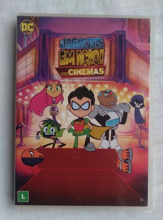 Dvd Os Jovens Titãs em Ação (original)