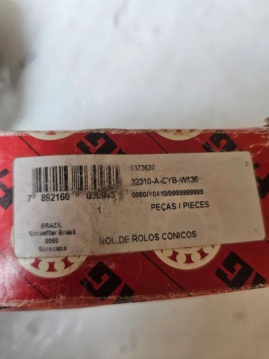 Rolamento cônico 32310 fag novo  - Foto 5