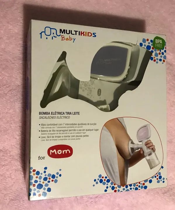 Bomba Elétrica Tira Leite Multikids - Foto 5