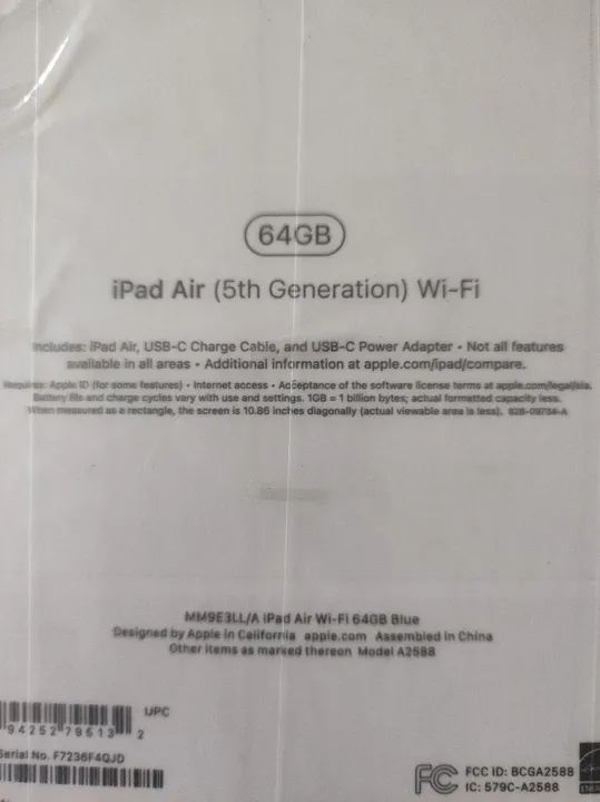 iPad Apple 5th 64G - Foto 2