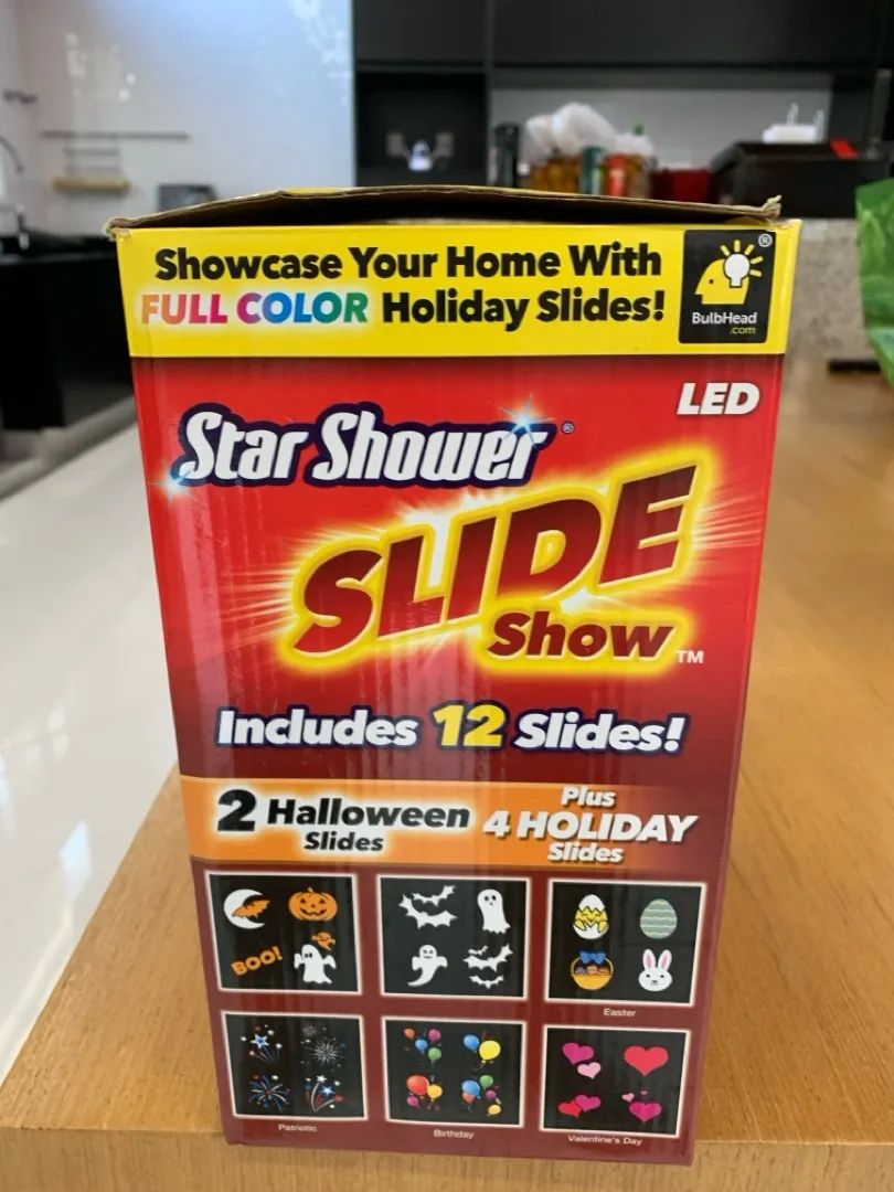 Iluminação projeção parede slide show - Foto 3