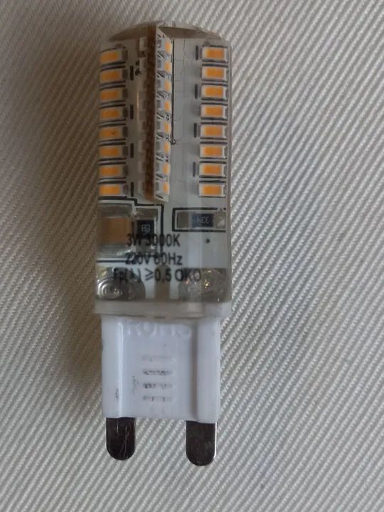 5 lâmpadas G9 3W 220W