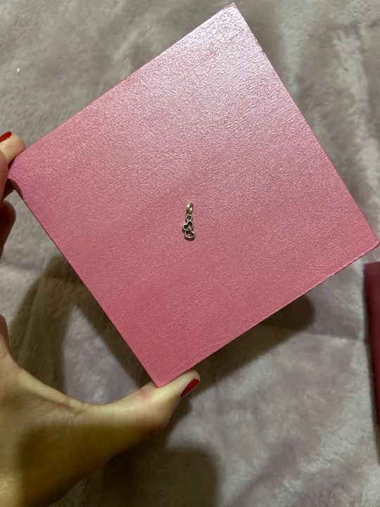 Mini Berloque Pandora coração
