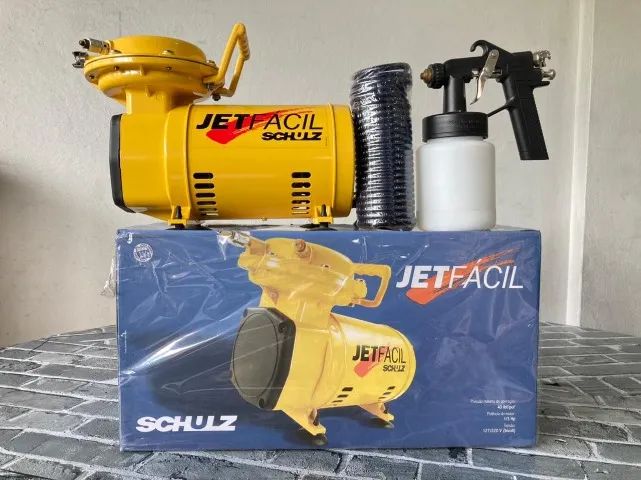 Compressor Novo ar direito Schulz Jet Facil com pistola  - Foto 4