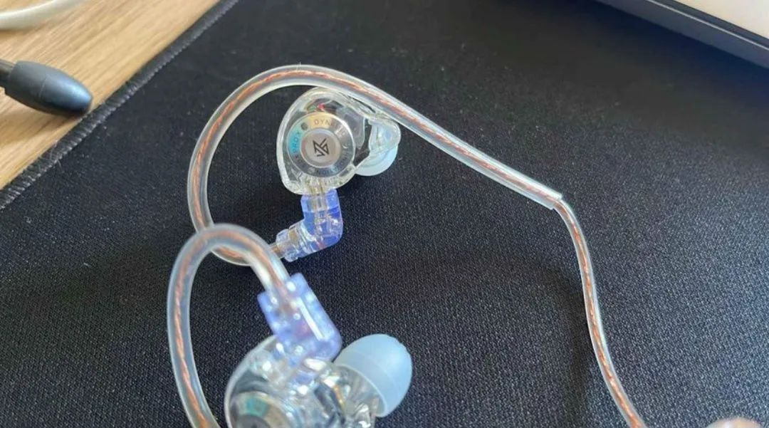 Kz Edx Pro X Com Mic - Transparente - Foto 3