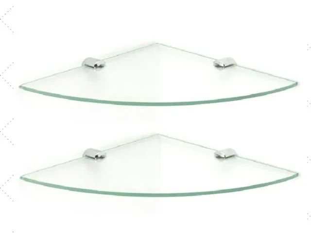 Prateleira 20 cm De Canto Para Banheiro Kit Com 3 - Foto 3
