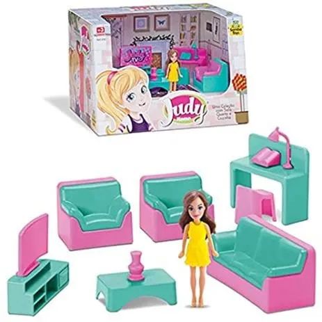 Colecao Judy Casinha De Boneca - Moveis De Sala - 0403