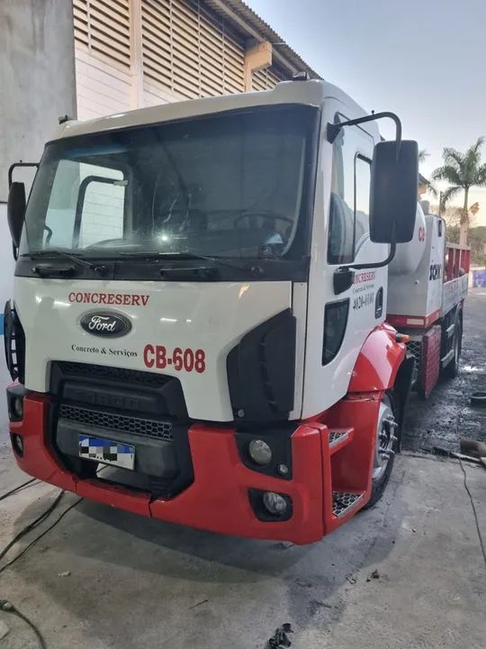 Bomba de concreto Schwing SPL 2000 / Caminhão Ford cargo conjunto 2011/12 - Foto 6