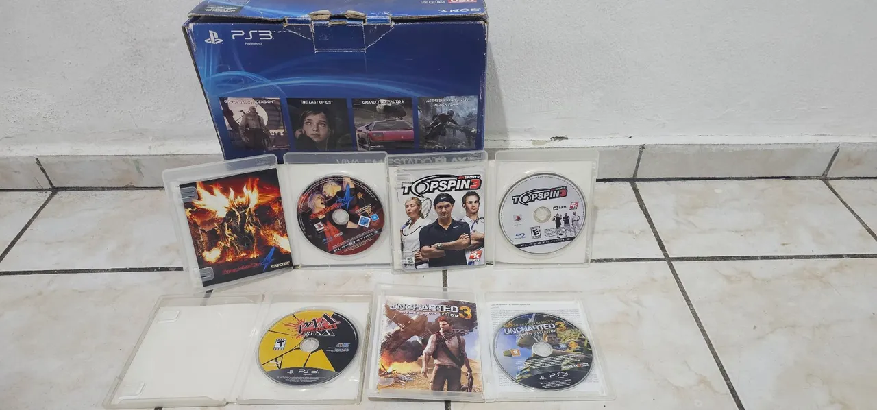 SUPER JOGOS ORIGINAIS PS3 LOTE 4 JOGOS FOTOS FAZEM PARTE DA DESCRIÇÃO
