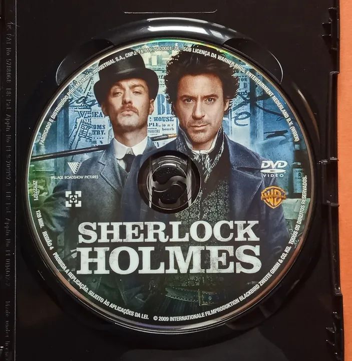 Dvd O Juiz + Sherlock Holmes 1 e 2 - Foto 4