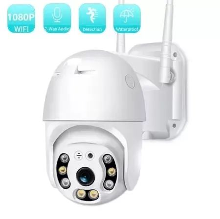 Câmera de segurança Ip Dome A6  Full Hd 1080p Prova D'água Infravermelho Externa Wifi Hd - Foto 2