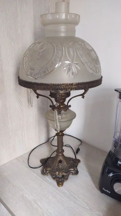 Luminária de Mesa Vintage