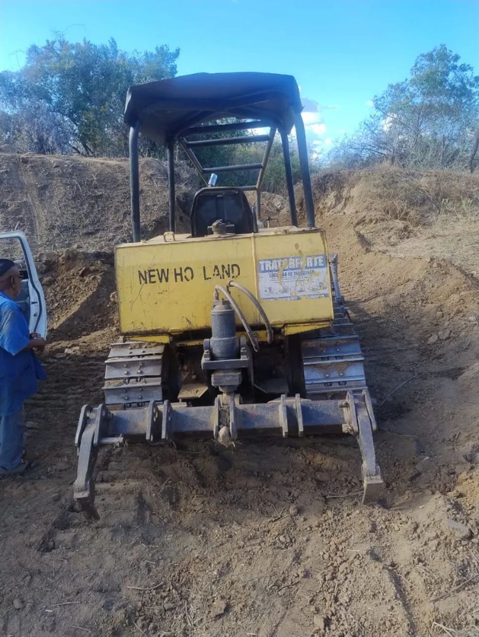 Trator New Holland 7D ano 99 extra  - Foto 4