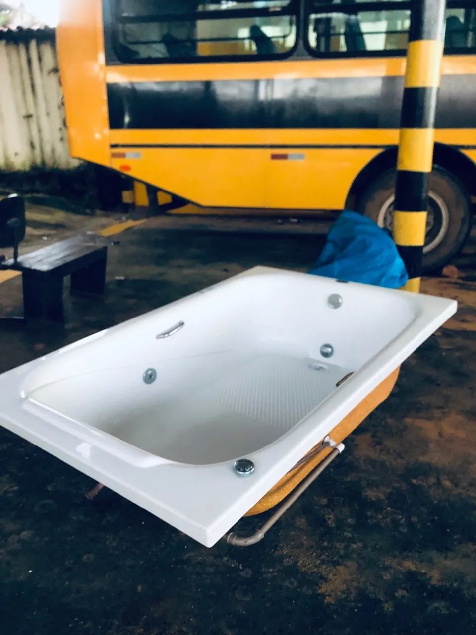 Hidromassagem Banheira ouro branco  - Foto 5