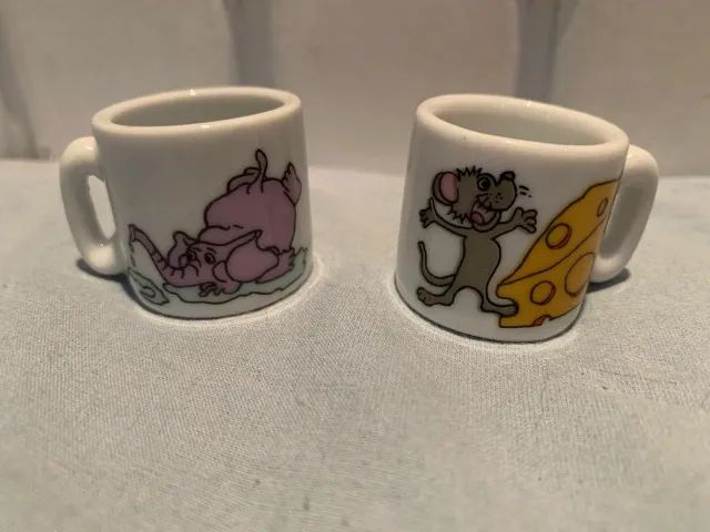 Mini Xícaras Colecionáveis