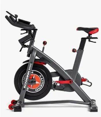 Bicicleta ergométrica Schwinn IC4/800IC cor preto e vermelho 127/220V