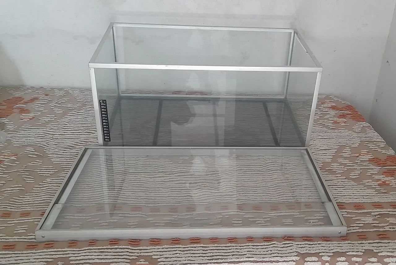 Aquário Terrario de Vidro - Foto 3