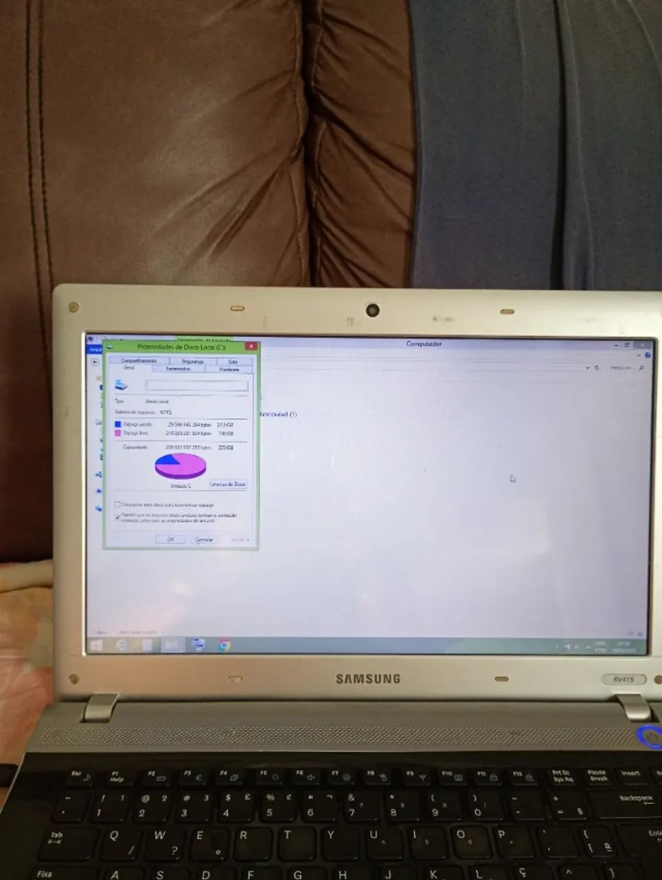 vendo um notebook com ssd