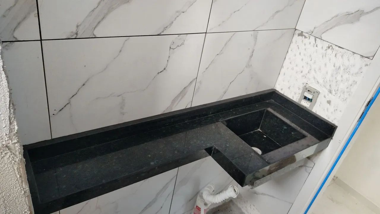 Cuba de aço inox para pia - Foto 5