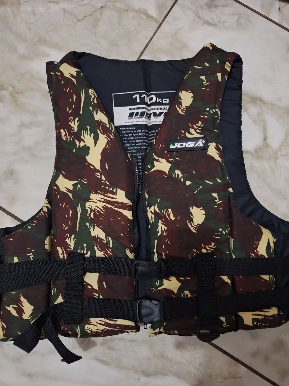 2 Coletes Salva-Vidas 110kg - Joga - Camuflado
