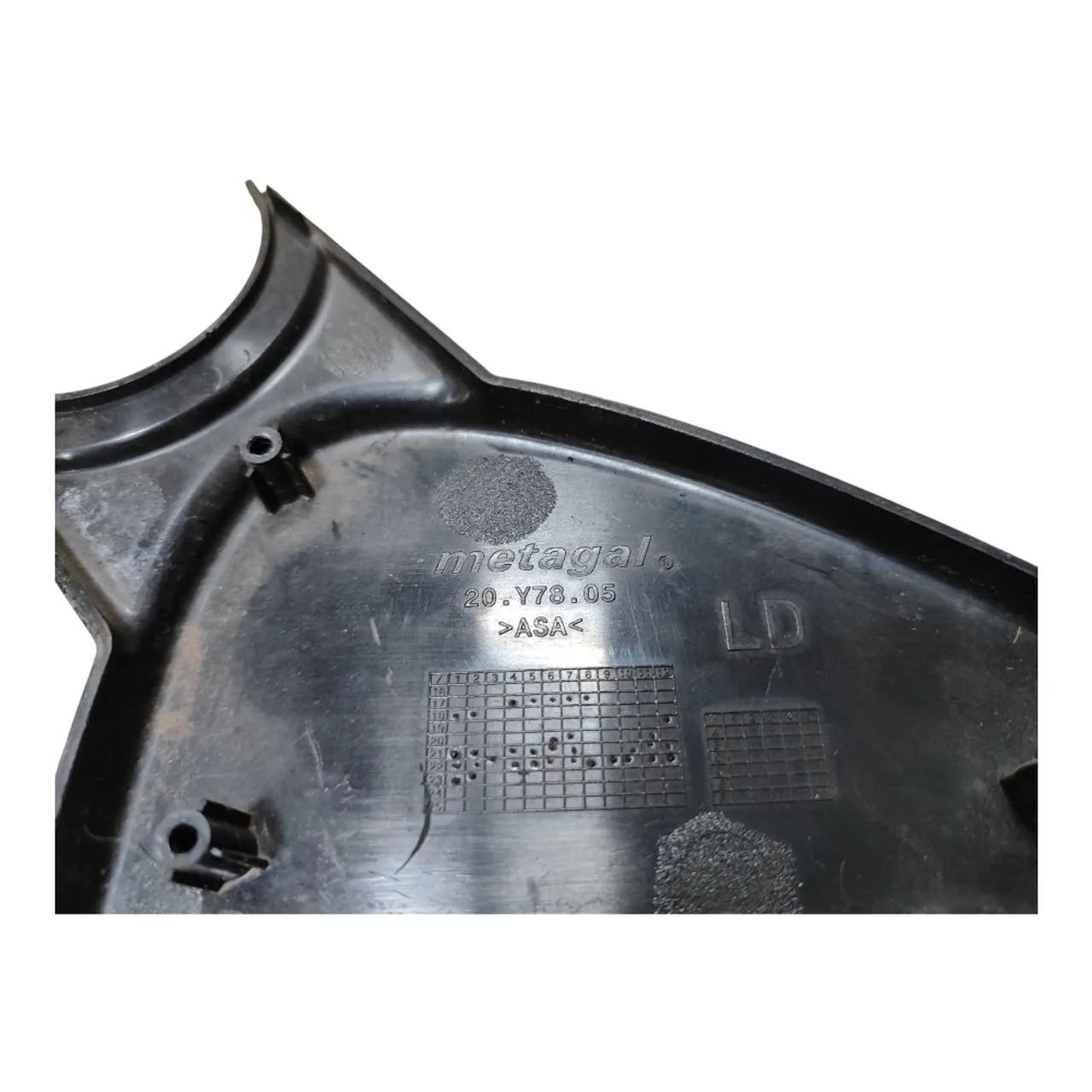 Capa Retrovisor Caminhão Tector 170e21 C/detalhe  Preto - Foto 5