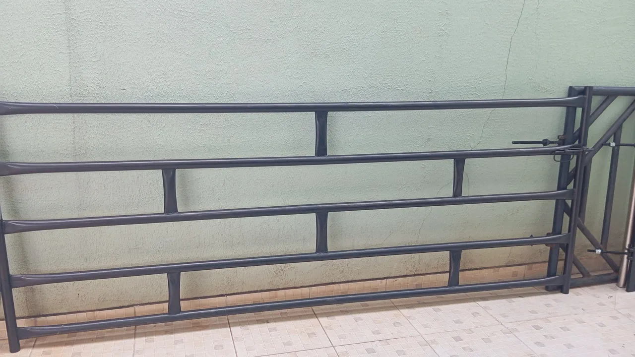 Porteira tubo ferro diversas aplicações