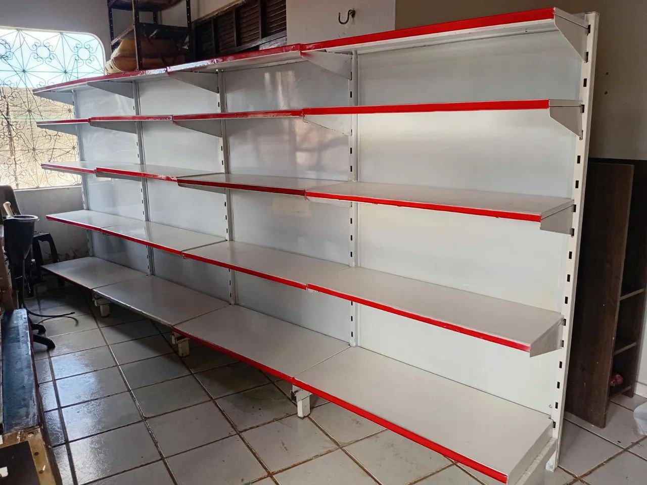 4 metros Gôndola de Aço para Loja 2200