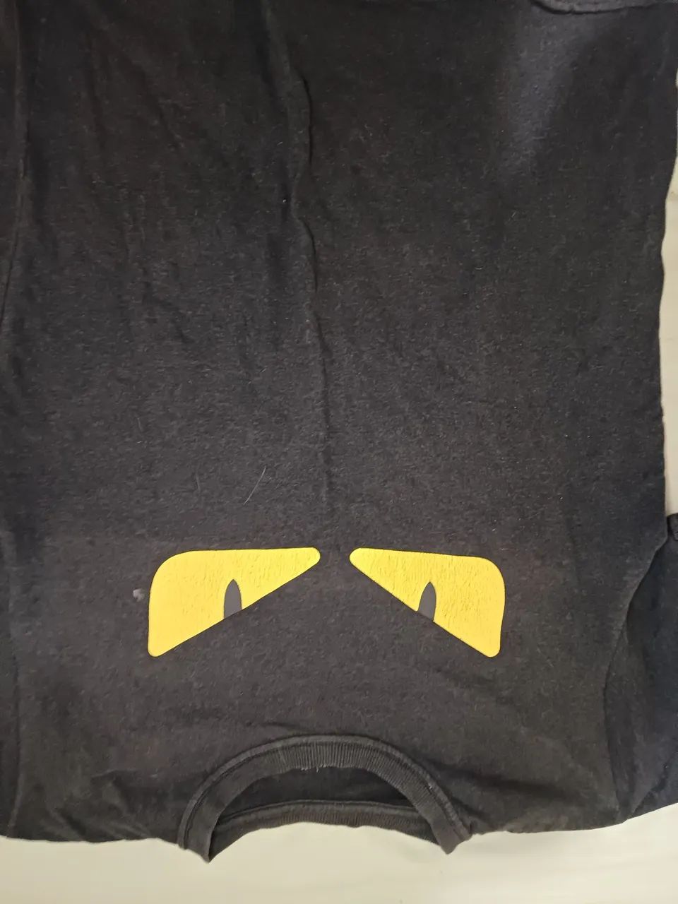 Camiseta FENDI Eyes Preta