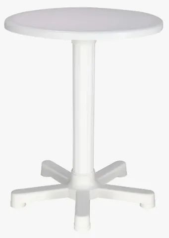 Mesa Tramontina em polipropileno branco - Foto 2