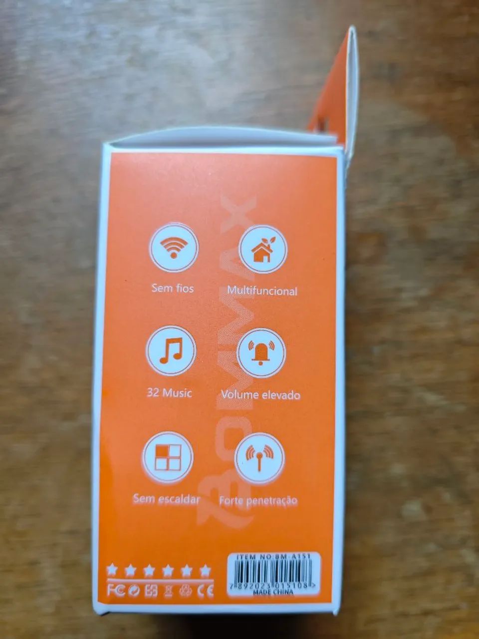 Campainha externa sem fio - alcance 100m - Foto 2