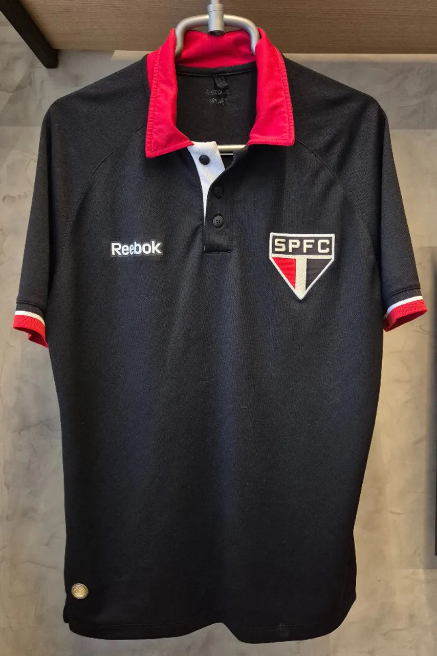 Camisa Home São Paulo F.C 2010 Reebok Original - Tamanho P, veste