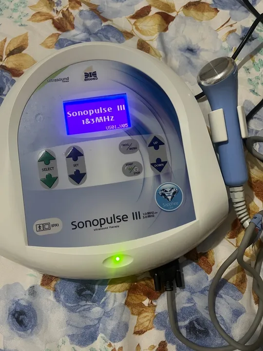 Aparelho de Ultrassom Sonopulse III 1 e 3 Mhz