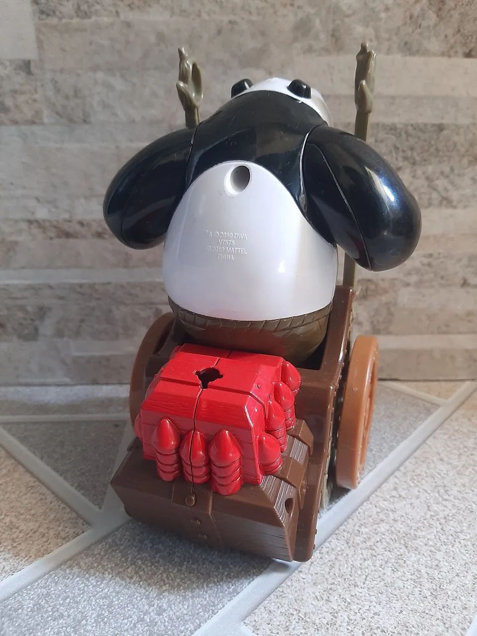 Boneco Po, Kung Fu Panda no Carrinho! - Foto 3