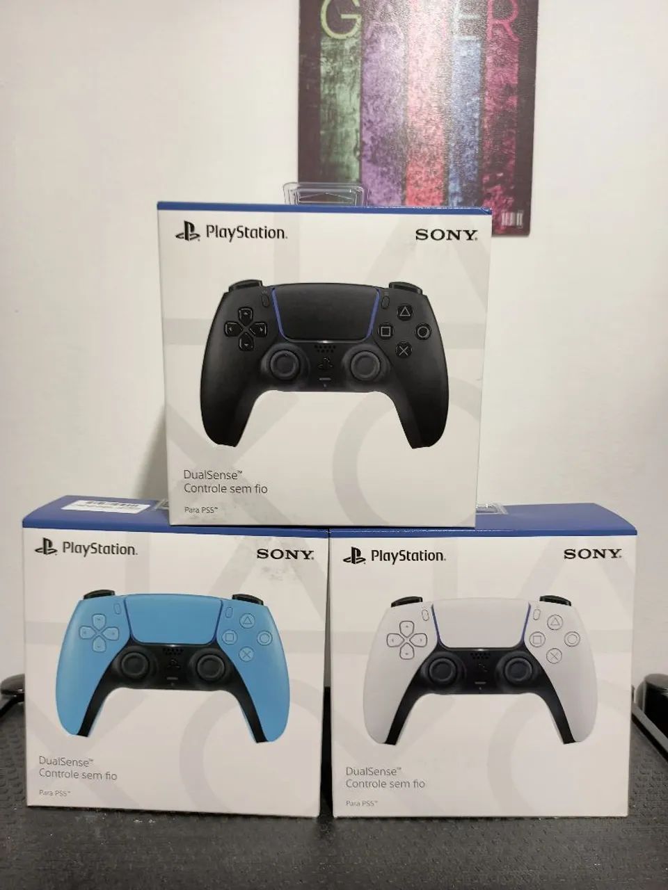 Controle PS5 DualSense lacrado 