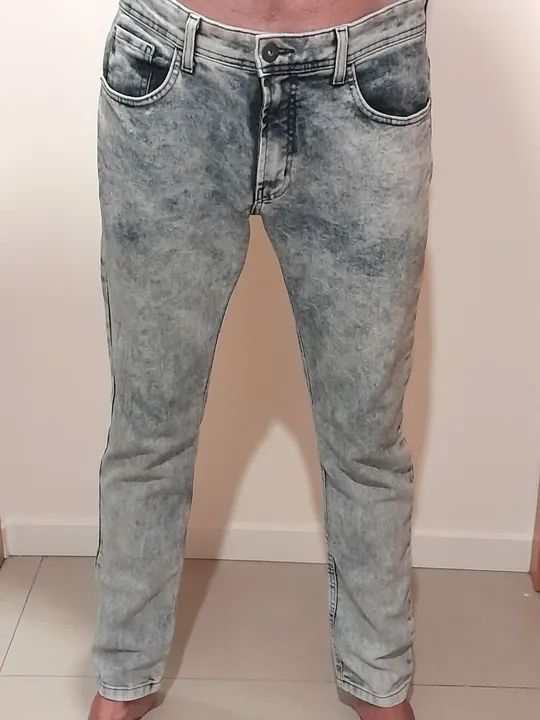 Calça jeans skinny tamanho 42 - Foto 2