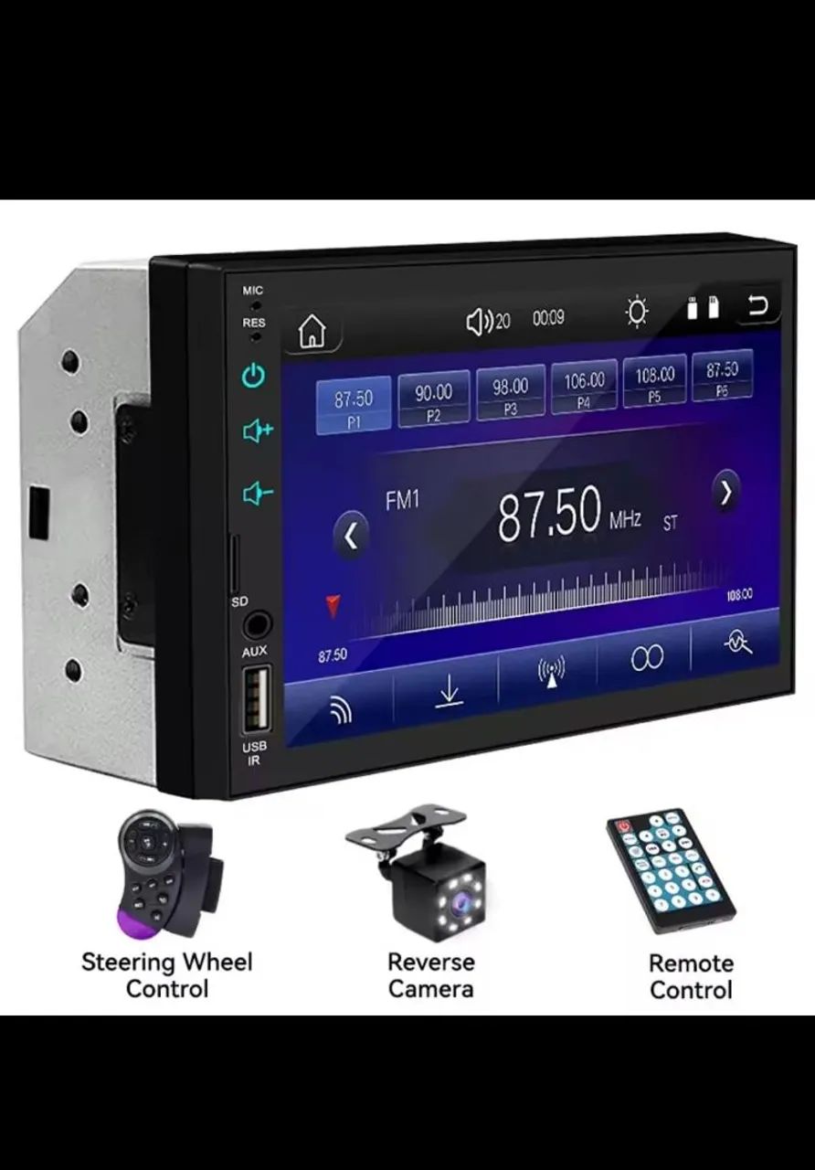 Central Multimídia 45Wx4 7010B Car mp5 player completo  - Foto 4